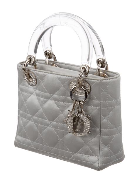 lady dior satin|Lady Dior bag.